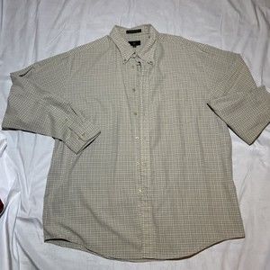 Club Room Men's Flannel Shirt Size XL Soft Cotton  Button Down Top.     CT2